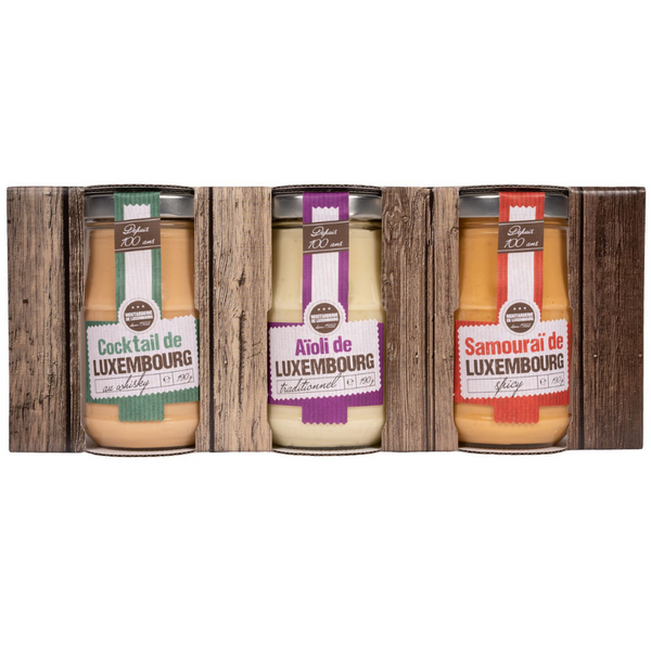 Assortiment de sauces "fondue"
